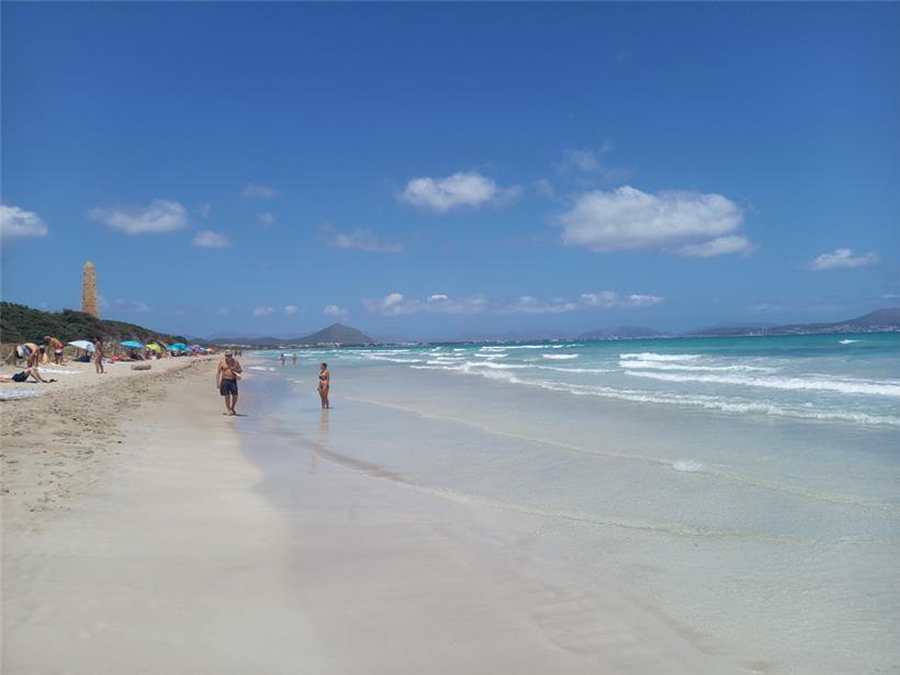 An der Playa de Muro im Osten der Insel ist der Andrang weniger groß
