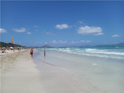 An der Playa de Muro im Osten der Insel ist der Andrang weniger groß
