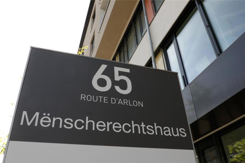 An der route d’Arlon ist die Menschenrechtskommission zu Hause