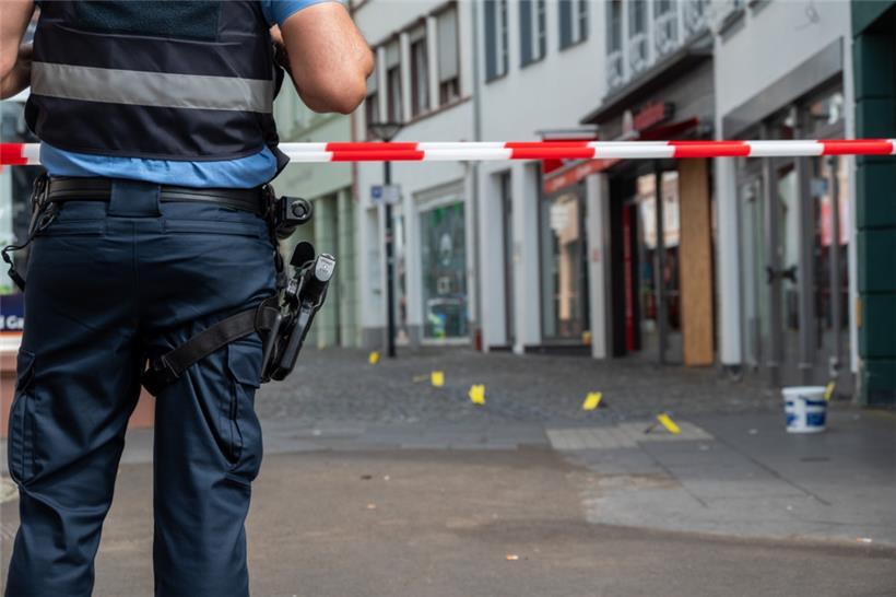 An dieser Stelle wurde ein 28-Jähriger tödlich mit einem Messer verletzt
