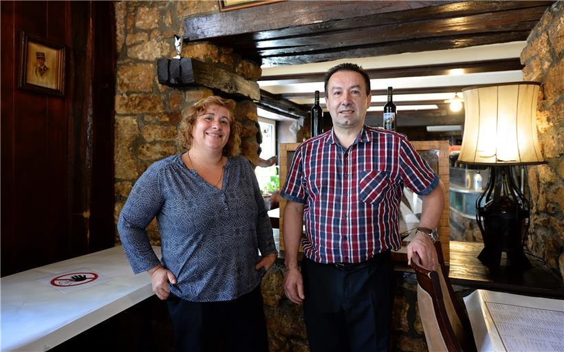 Ana und Francesco Dias leiten seit 29 Jahren die Pizzeria San Marino in Differdingen
