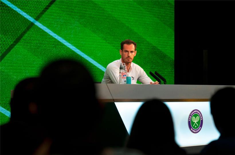 Andy Murray wird bei Wimbledon im Einzel nicht aufschlagen
