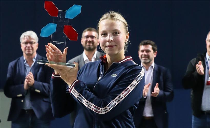 Anett Kontaveit gewann die Luxembourg Open 2023
