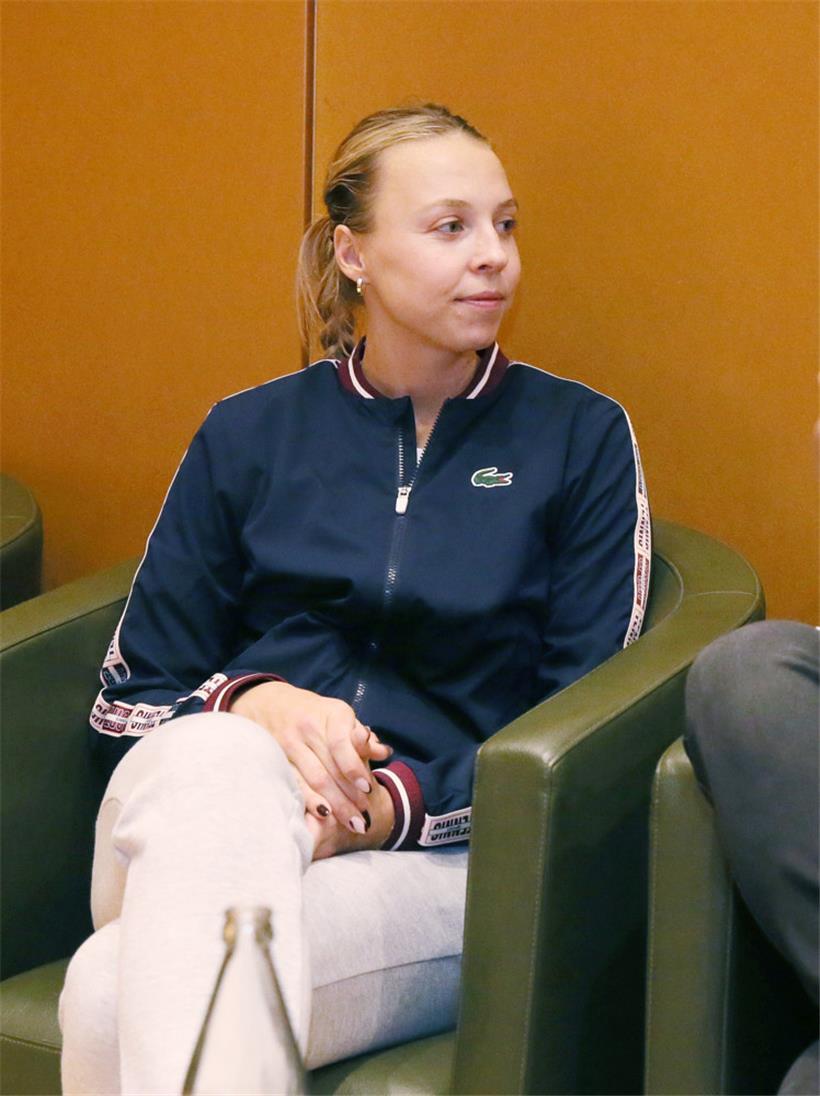 Anett Kontaveit war drei Monate nach ihrem Karriereende zu Gast bei den Luxembourg Ladies Tennis Masters
