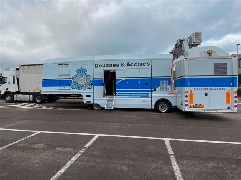 Anfang Januar 2023 endeckten die Zollbeamten 290 kg Haschisch