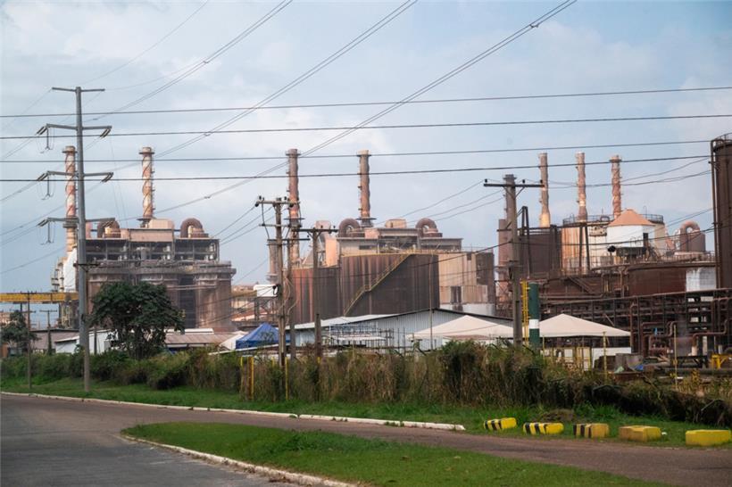 Anlagen des Aluminiumkonzerns Hydro bei Barcarena im brasilianischen Bundesstaat Pará
