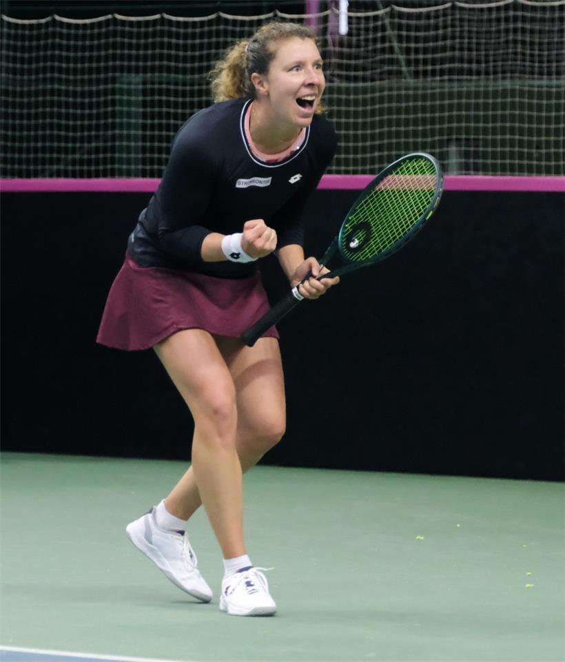 Anna-Lena Friedsam feierte ihren ersten Turniersieg seit 2019
