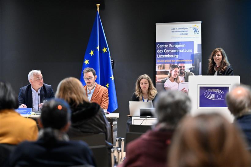 Anne Calteux stellt die Projekte und Ideen der EU-Kommission für die kommenden Jahre vor
