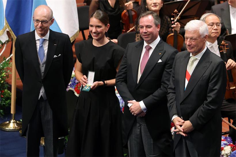 „Wie ein erster Geburtstag“ – Großherzog Guillaume hält Philharmonie-Rede Anne Knepper erhält Auszeichnung für Mut und Wagnis bei inspirierendem Event
