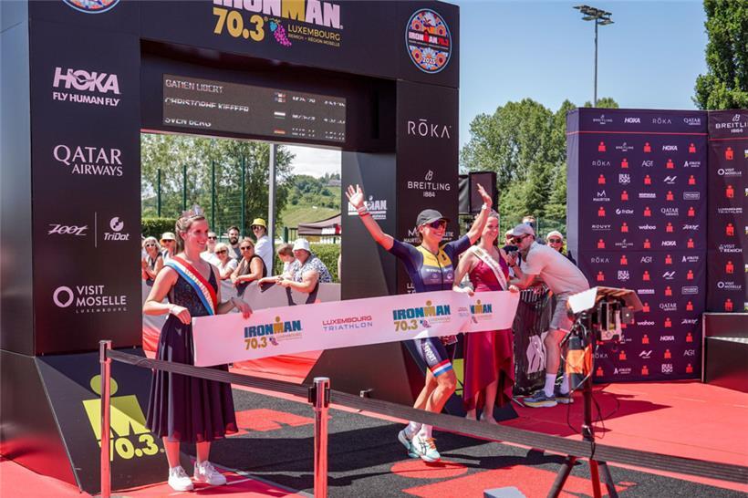 Anne Reiser verteidigte in Remich ihren Landesmeistertitel
