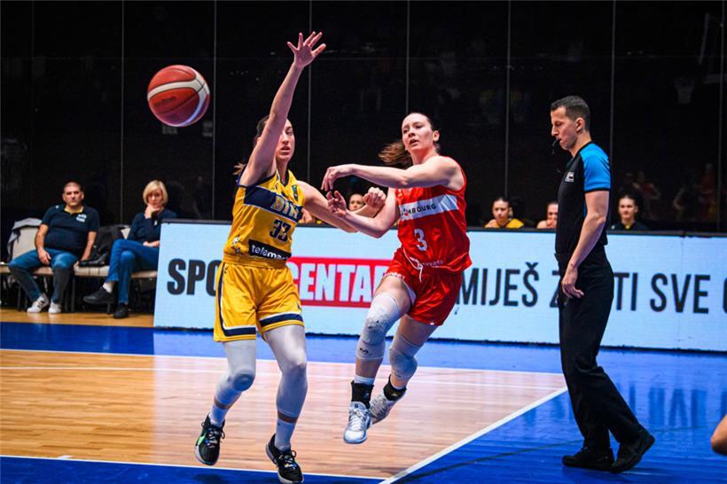 Anne Simon, MVP der Partie, hob die kollektive Leistung ihrer Mannschaft hervor
