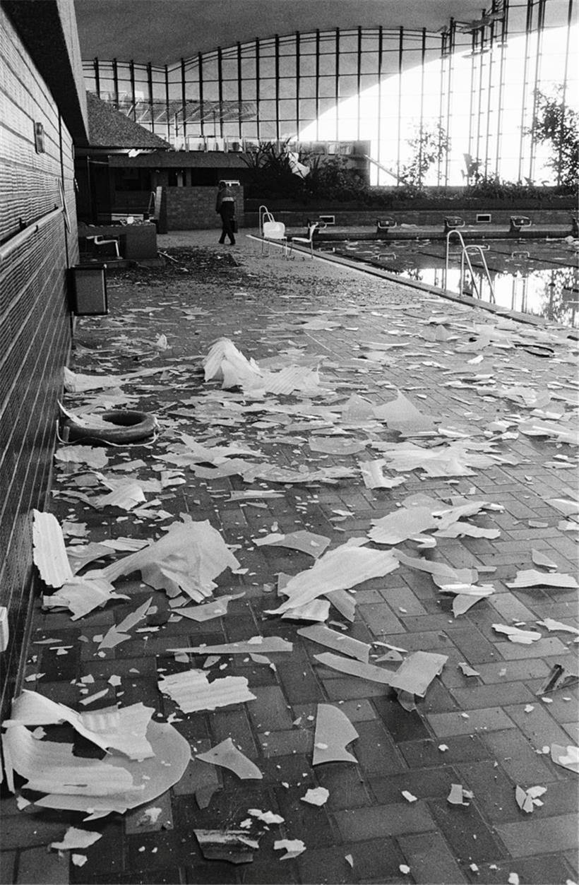 Anschlag auf die Schwimmhalle der Coque, 30. September 1985
