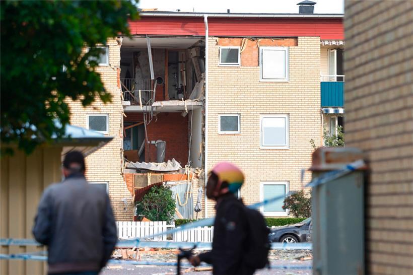 Anschlag auf ein Mehrfamilienhaus im schwedischen Linköping
