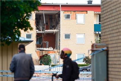 Anschlag auf ein Mehrfamilienhaus im schwedischen Linköping
