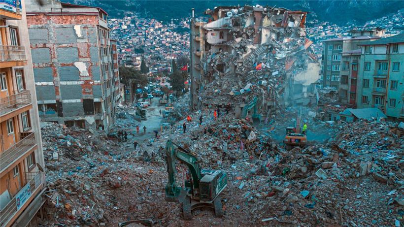 Antakya im Süden der Türkei: Auch Pfusch am Bau führte dazu, dass einige Häuser schneller einstürzten als andere
