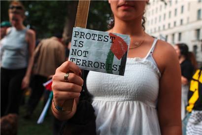„Anti-Terror-Behörden von Weltrang“: Pro-palästinensischer Protest im Juli in London 

