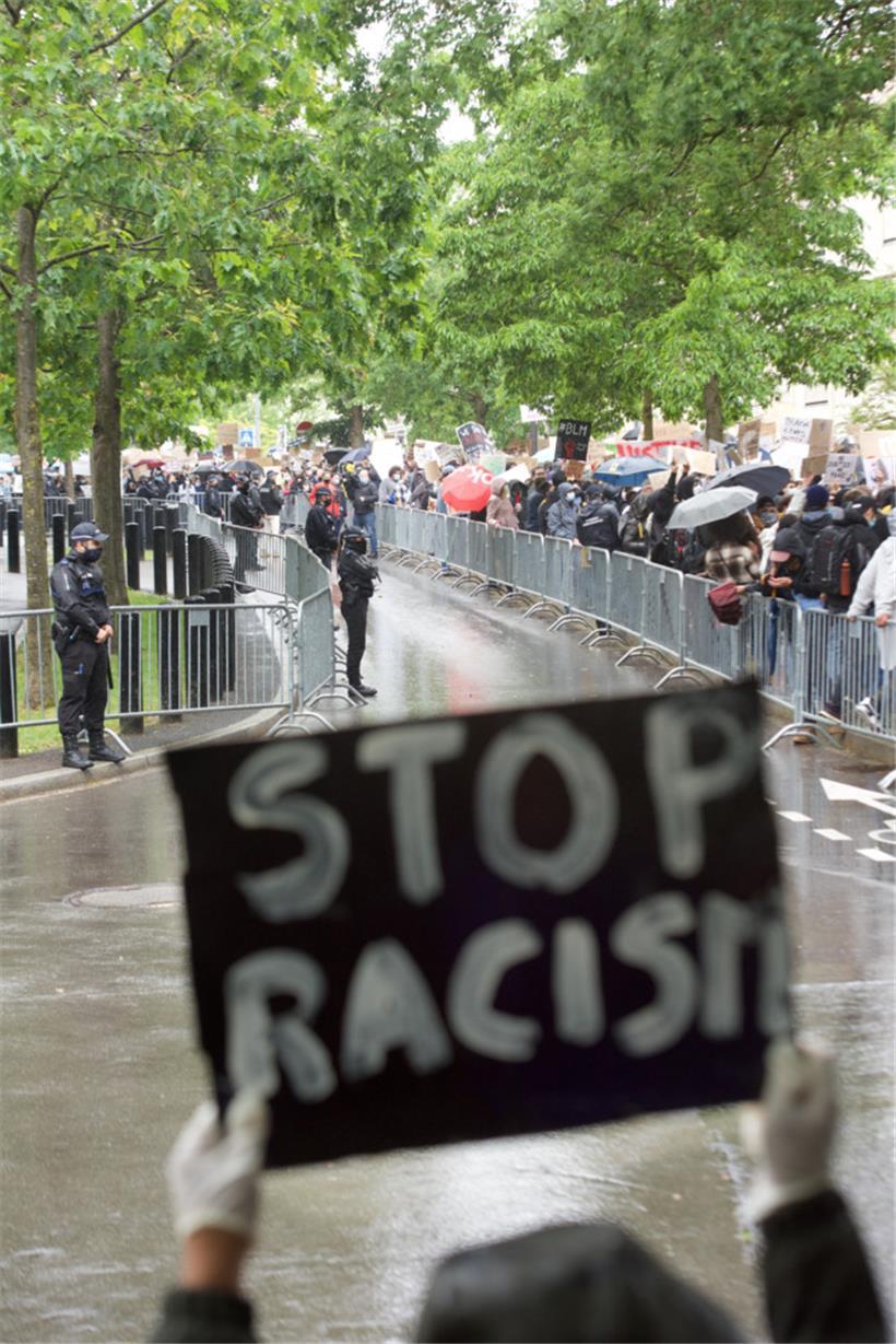 Antirassistische Kundgebung in Luxemburg