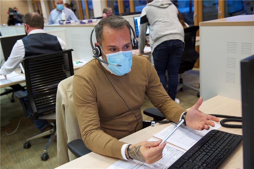 Antonio De Brito ist einer von 68 Luxair-Mitarbeitern, die nun beim Contact Tracing aushelfen. 
