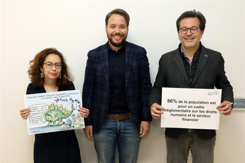 Antoniya Argirova, Tommy Klein und Jean-Louis Zeien
