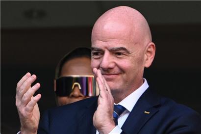 Applaudiert vor allem sich selbst: Gianni Infantino
