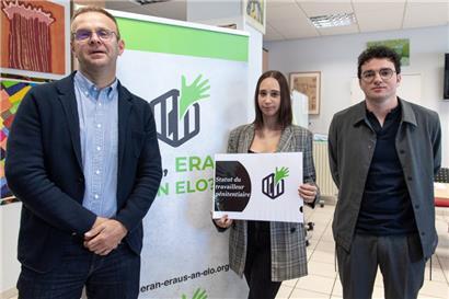 Arbeitende Häftlinge müssen rechtlich besser abgesichert und gerechter entlohnt werden! Das sagen Christian Richartz, Nadia Meyers sowie Gregory Fonseca von der Vereinigung „Eran, eraus … an elo?“
