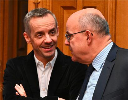 Arbeitsminister Georges Mischo und Fraktionschef Marc Spautz: Die beiden CSV-Politiker aus dem Süden haben eine entgegengesetzte Sicht darauf, wie Luxemburgs Sozialmodell zu verstehen ist
