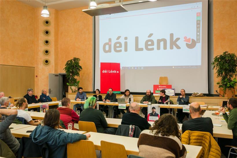 Arbeitsreiche Monate liegen vor „déi Lénk“ Esch 
