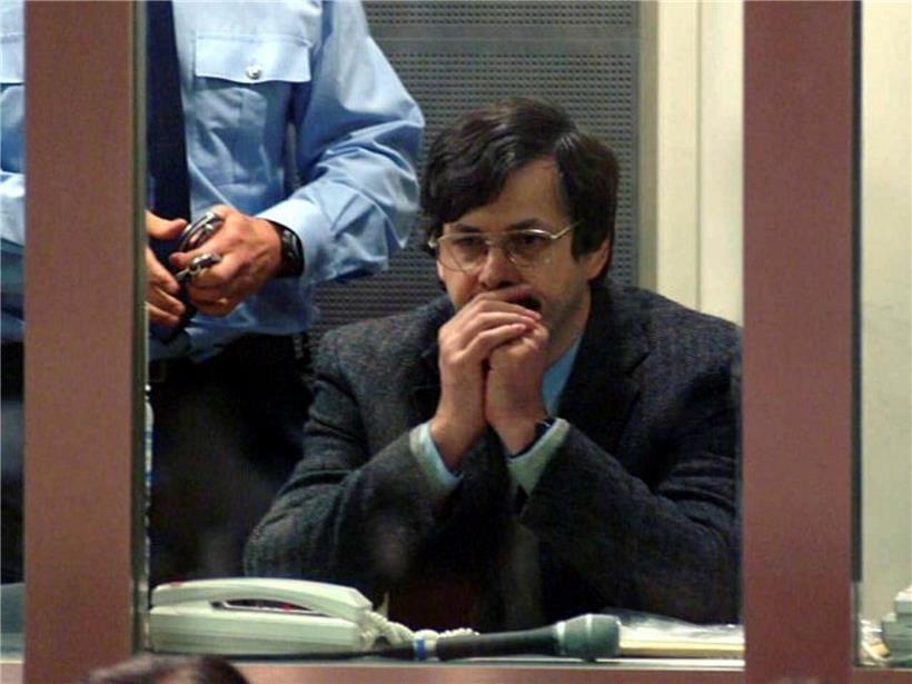 Porträt eines verurteilten Mannes in Archivaufnahme, symbolisch für Strafrecht und Justizverfahren