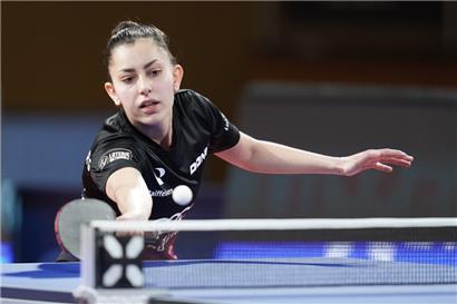 Ariel Barbosa durfte am Donnerstag zum ersten Mal für die FLTT-Damen ran
