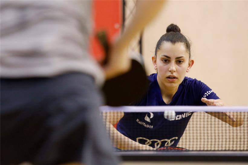 Ariel Barbosa setzte sich am Freitag im Viertelfinale mit 3:1 gegen eine Spielerin aus Montenegro durch
