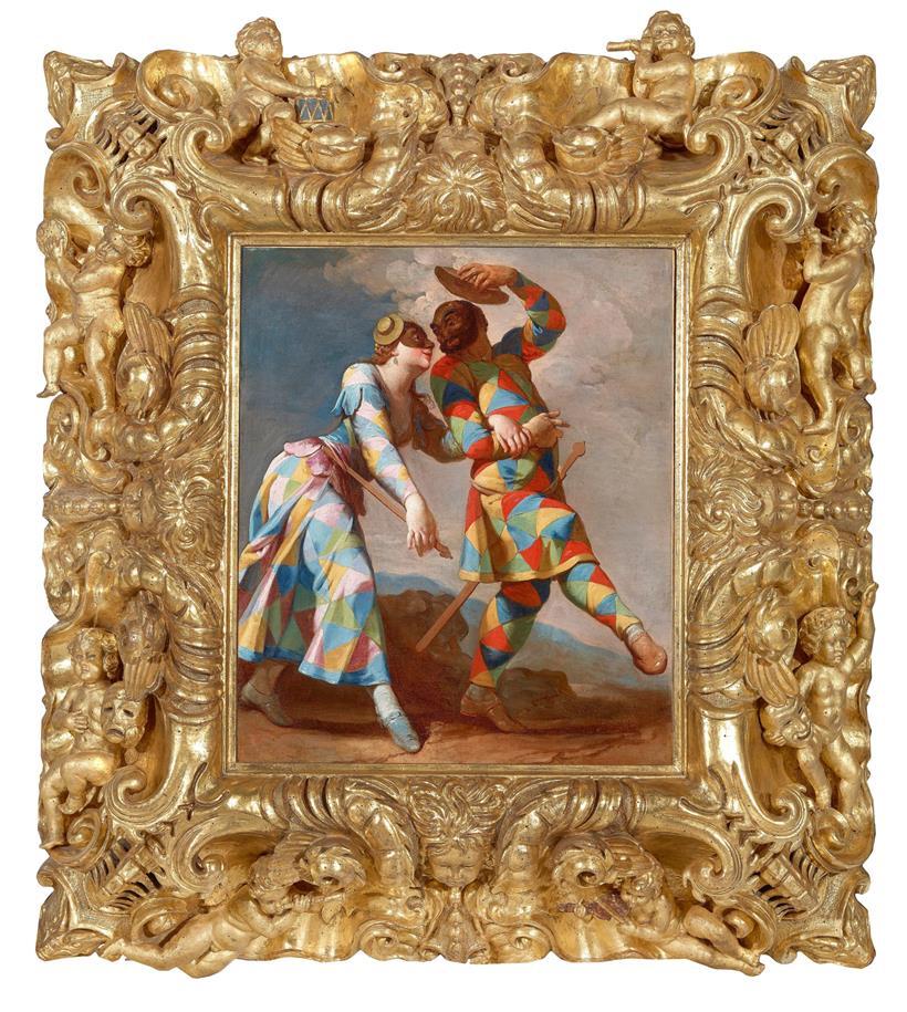 „Arlequin et Colombine“ de Giovanni Domenico Ferretti
