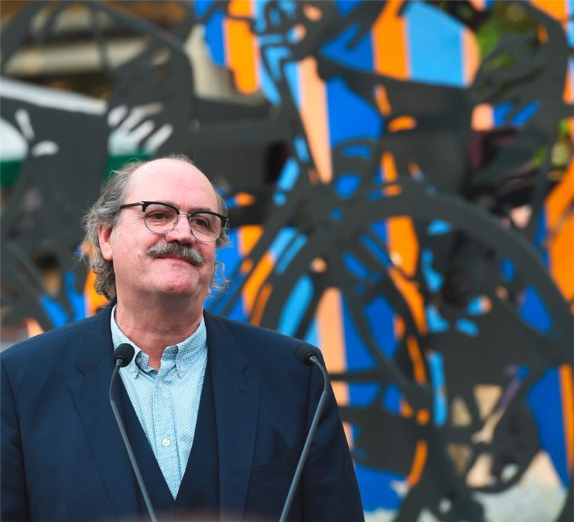 Armand Strainchamps en juillet 2010  à Dudelange
