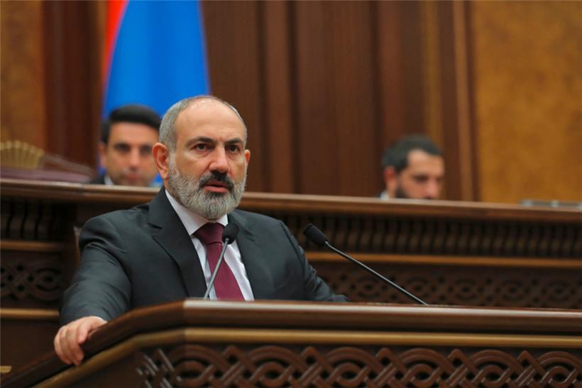 Armeniens Premierminister Nikol Paschinjan bemühte sich gestern um internationale Unterstützung
