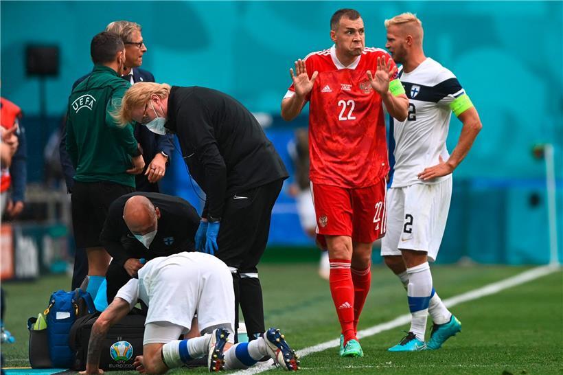 Artem Dzyuba nach dem Bodycheck: „Schiri, ich hab’ gar nichts gemacht“ 
