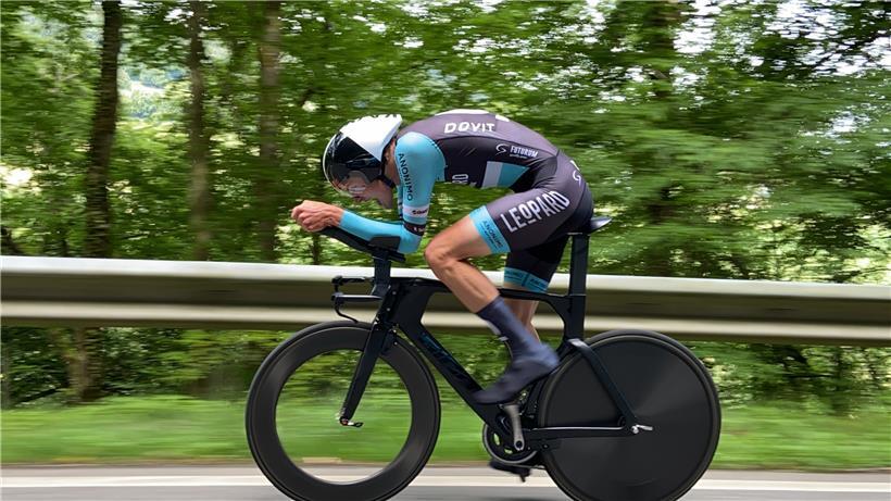 Arthur Kluckers’ Stärken liegen nicht nur im Zeitfahren – auch am Berg hat sich der 20-Jährige schon bewiesen
