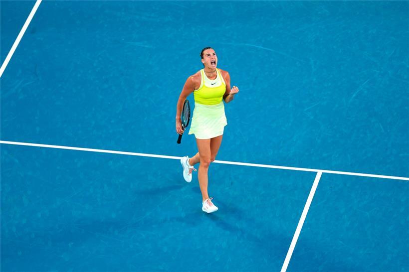 Aryna Sabalenka fühlt sich in Australien wie zu Hause
