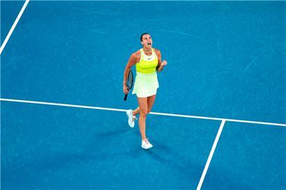 Aryna Sabalenka fühlt sich in Australien wie zu Hause
