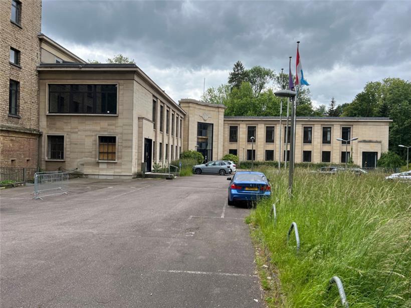 Asbestsanierung in der Villa Louvigny