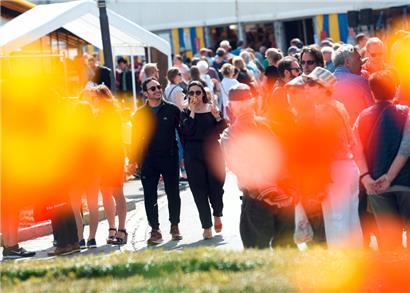 Auch 2019 genossen die Besucher der Éimaischen in Nospelt das schöne Wetter
