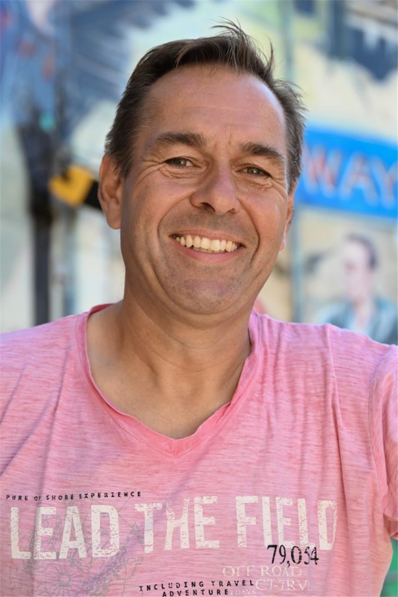 Auch Andreas Eigner hat bei seinem Fahrgeschäft auf LEDs umgerüstet