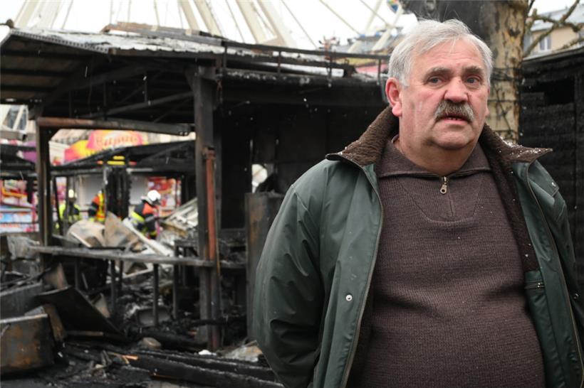 Auch Charles Hary, Präsident der „Fédération nationale des commerçants forains“,...