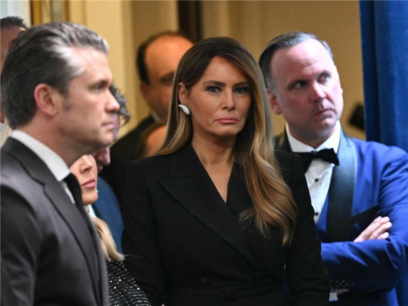 Auch First Lady Melania Trump war bei der Gala - genau wie Verteidigungsminister...