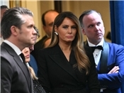 Auch First Lady Melania Trump war bei der Gala - genau wie Verteidigungsminister...