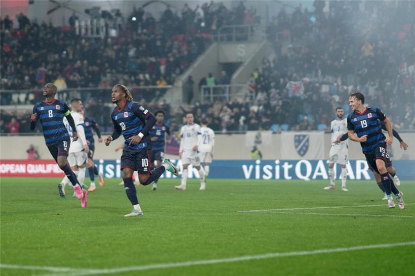 Auch Gerson Rodrigues trug sich am Donnerstagabend beim 4:1-Heimsieg über Bosnien in die Torschützenliste ein
