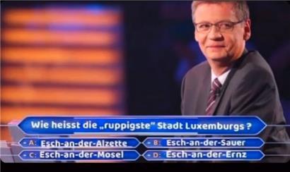 Auch Günter Jauch wird in Sachen „RuppEsch“ bemüht 
