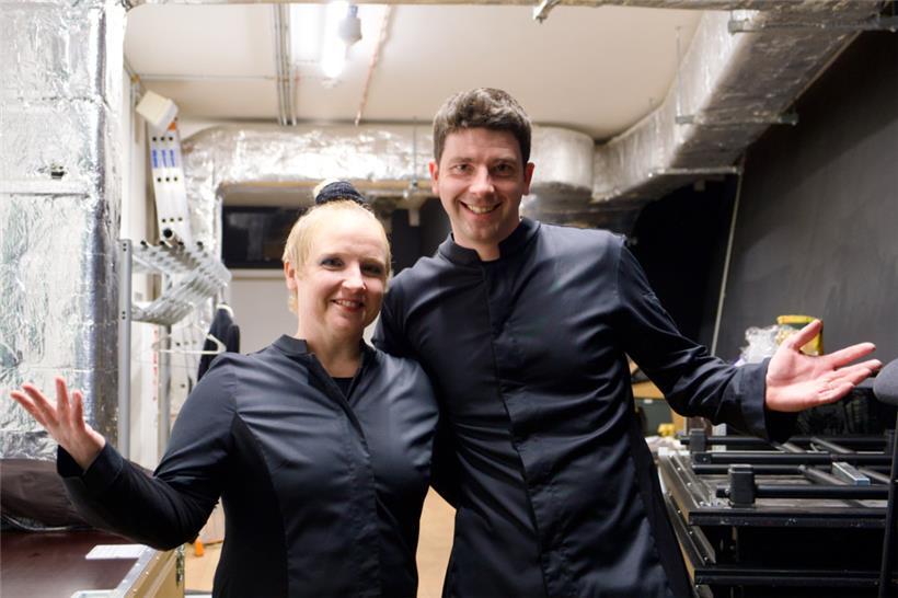 Auch Irina und Luc sind bereit