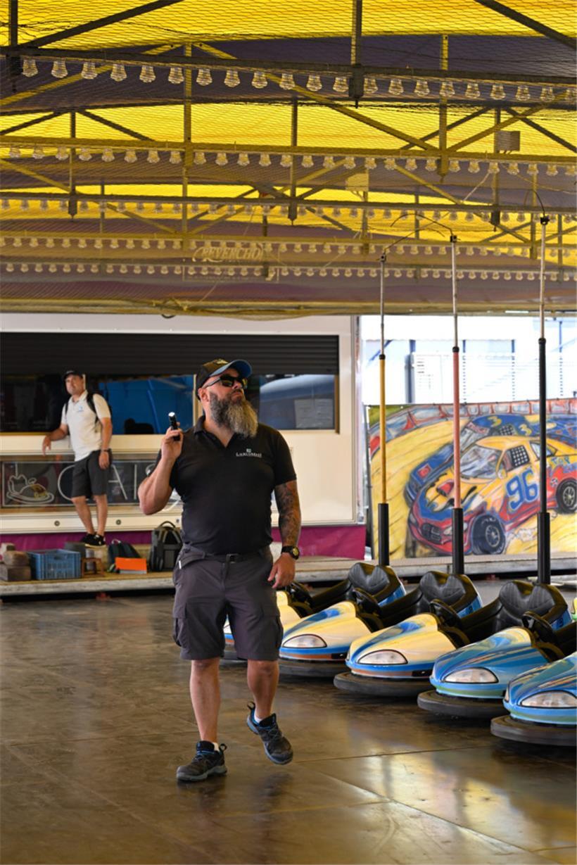 Auch Luxcontrol ist am Montagnachmittag auf der Fouer unterwegs
