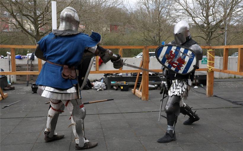Auch Ritterkämpfe standen auf dem Programm