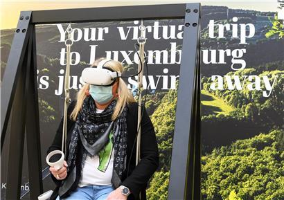 Auch Tourismus muss mit der Zeit gehen: Mit virtueller Brille durch oder über Luxemburg reisen ist ein spezielles Vergnügen. Luxemburgs Tourismuspolitik hat aber noch mehr zu bieten, sagt Minister Lex Delles. 
