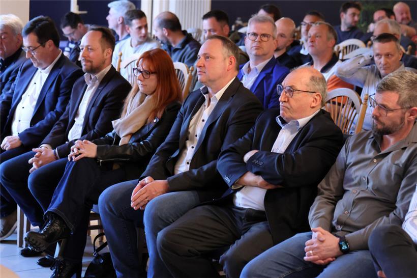 Auch Vertreter anderer Gewerkschaften waren am Montag bei der Generalversammlung...